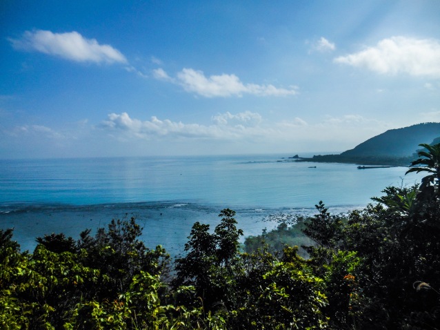 View of Baler Bay on top of Ermita Hill